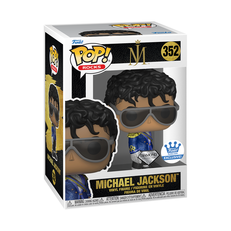 Funko Pop Michael Jakson Exclusivo de Funko SHop Diamond