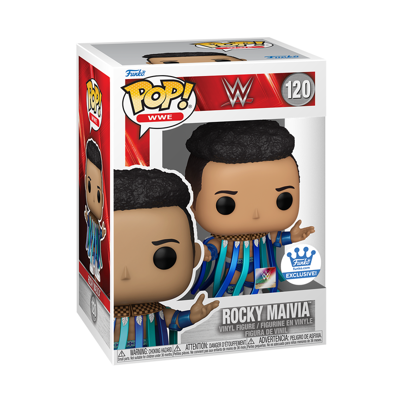 Funko Pop WWE. Rocky Maivia Exclusivo de Funko Shop