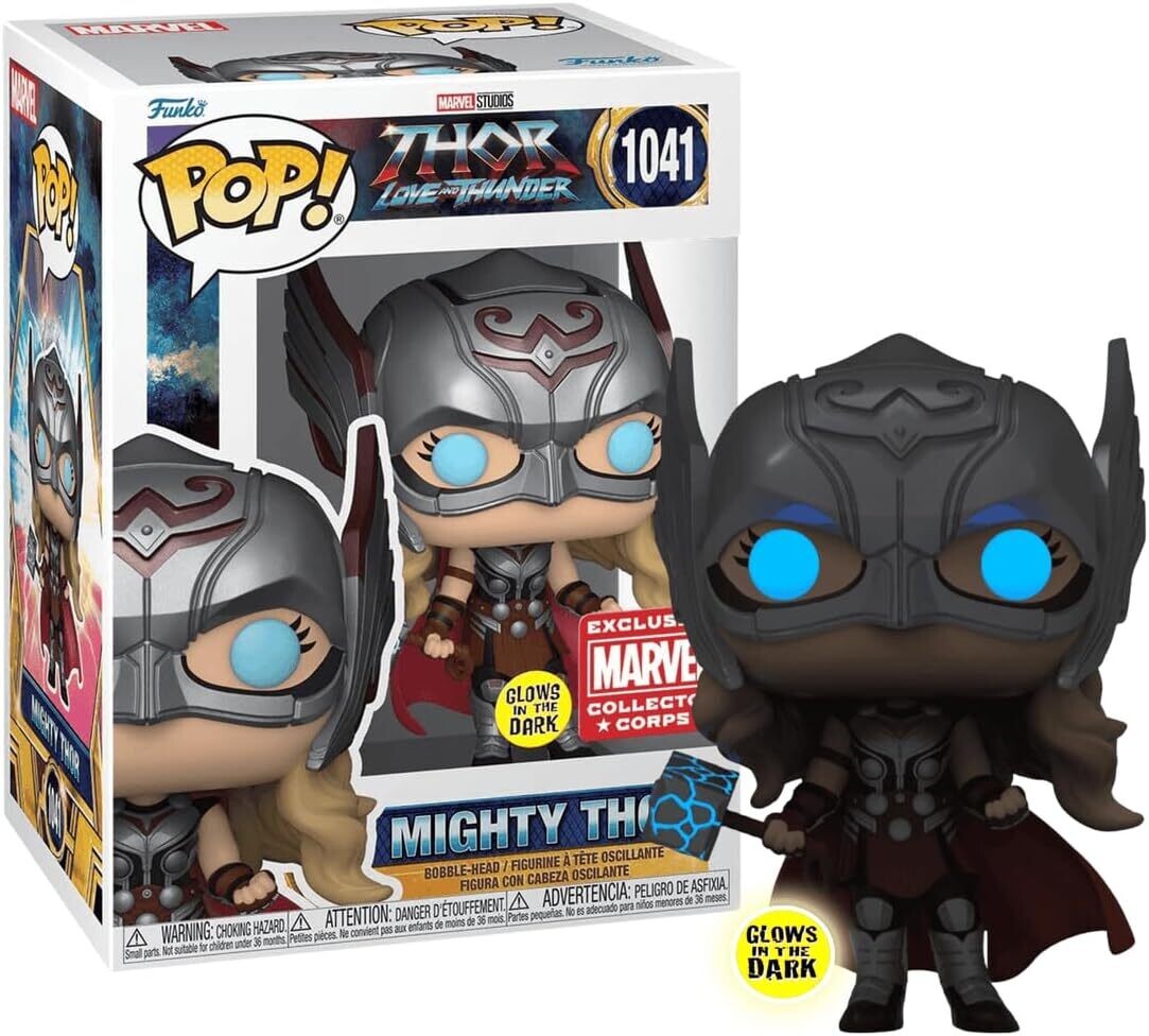 Funko Pop Mighty Thor Exclusivo GITD Collector Corps