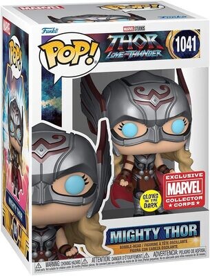 Funko Pop Mighty Thor Exclusivo GITD Collector Corps