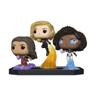 Funko Pop Moment Ms. Marvel/ Captain Marvel/ Photon Exclusivo de Target