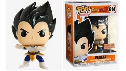 Funko Pop Dragon Ball Z. Vegeta (Metallic) Exclusivo de BoxLunch