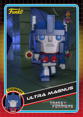 Pre-orden Funko Pop NFT Transformers. Ultra Magnus