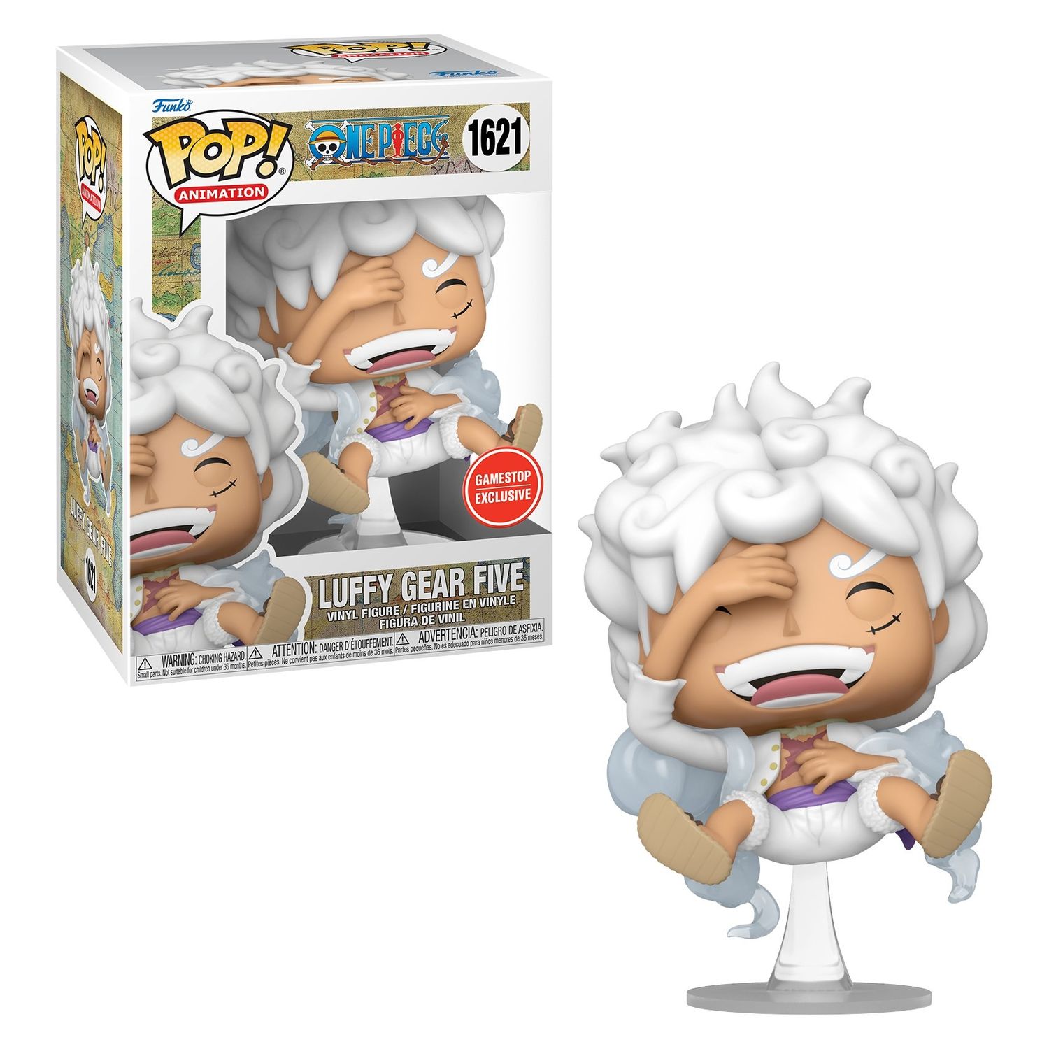  Funko Pop Animation One Piece Luffy Gear Five exclusivo de GameStop