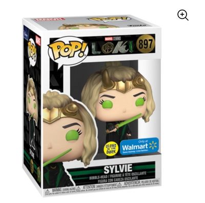 Funko Pop Loki. Sylvie GITD exclusivo de Walmart Funko Pop Loki. Sylvie GITD exclusivo de Walmart