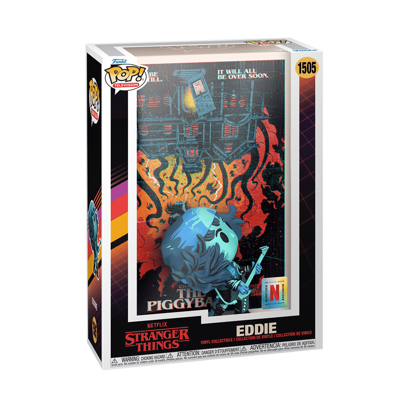 Funko Pop Comic Cover. Eddie Exclusivo de Netflix