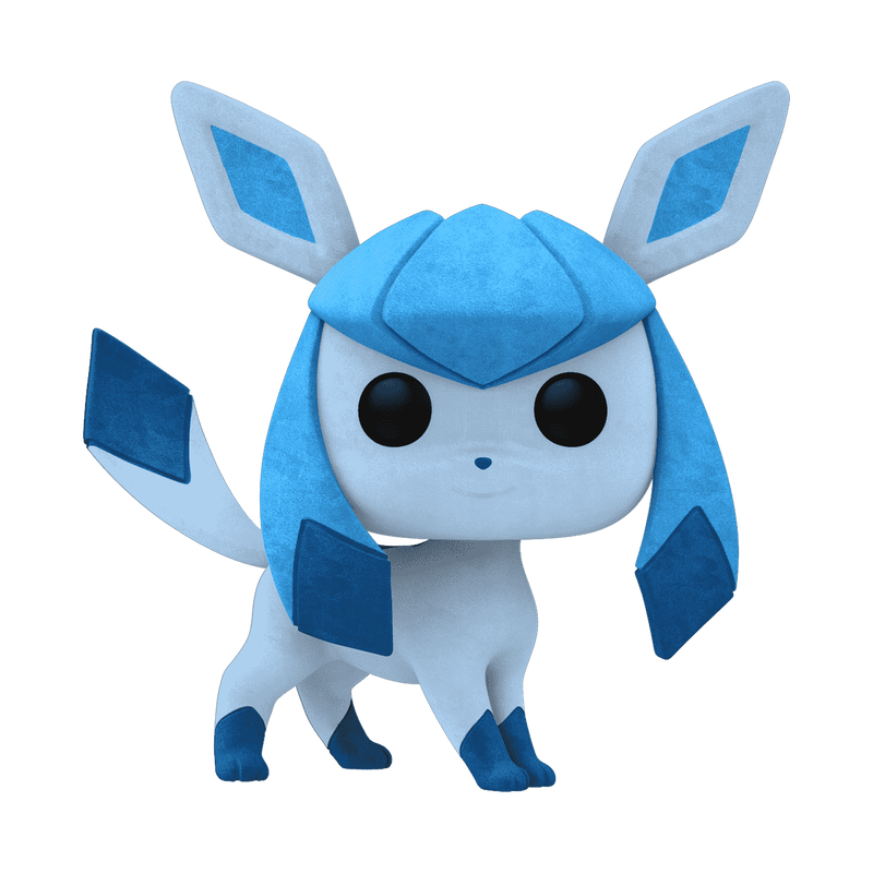Funko Pop Pokémon Glaceon Flocked Exclusivo SE