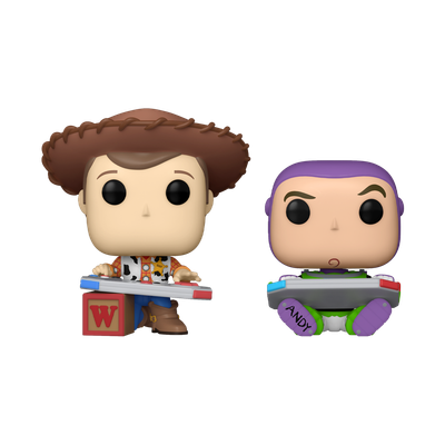Funko Pop 2 Pack Toy Story Woody &amp; Buzzlighyear Exclusivo EExpo