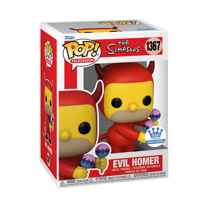  Funko Pop Evil Homer Exclusivo de Funko Shop