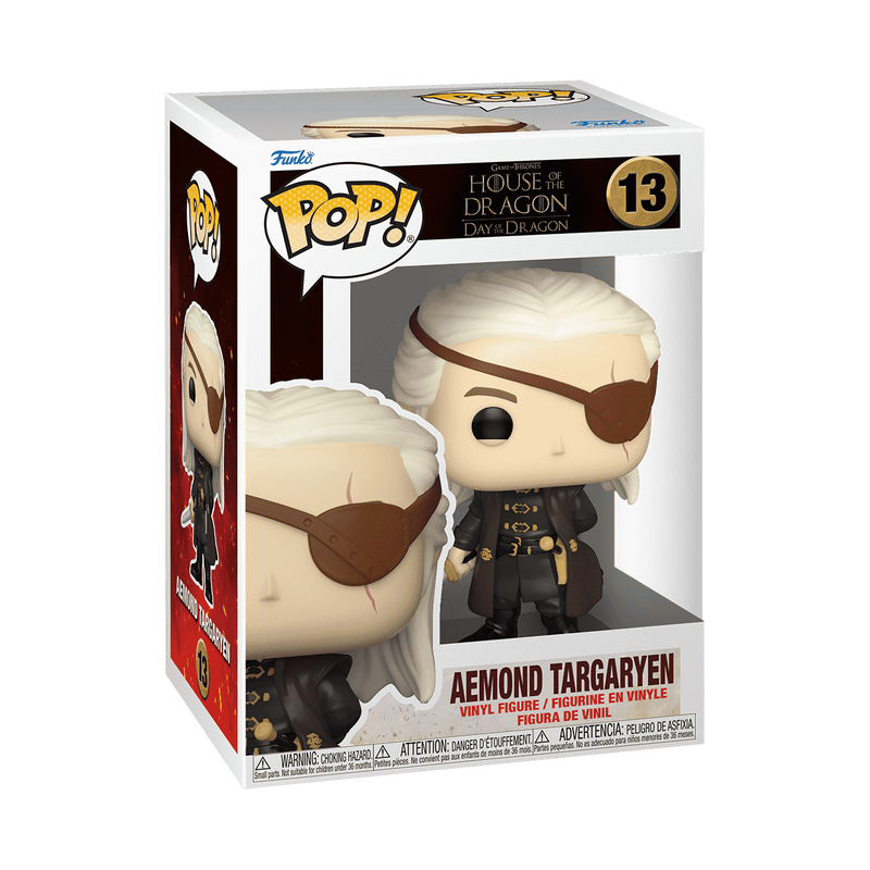 Funko Pop House Of the Dragon. Aemond Targaryen