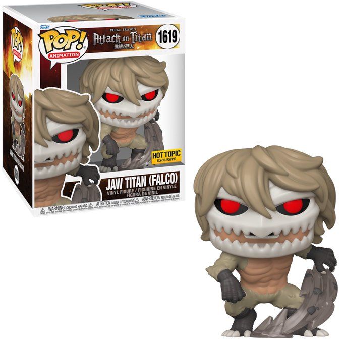 Funko Pop Attack on Titan. Jaw Titan Falco Exclusivo de Hottopic