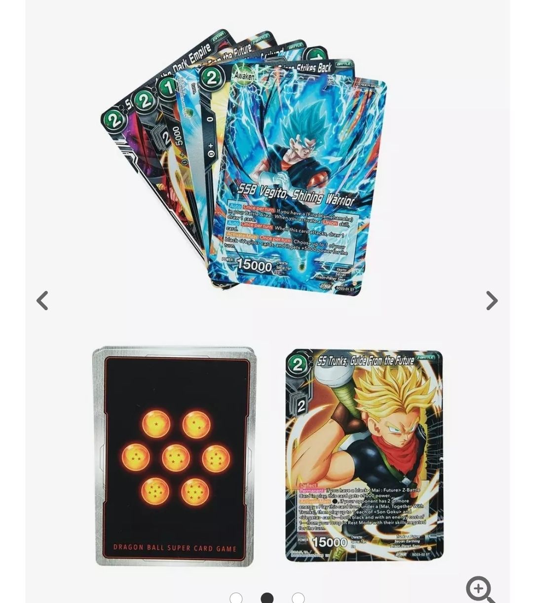 Dragon Ball Z Super Card Game Zenkai Ex Final Radiance Starter Deck