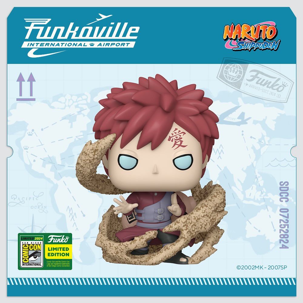 Funko Pop Gaara Exclusivo SDCC
