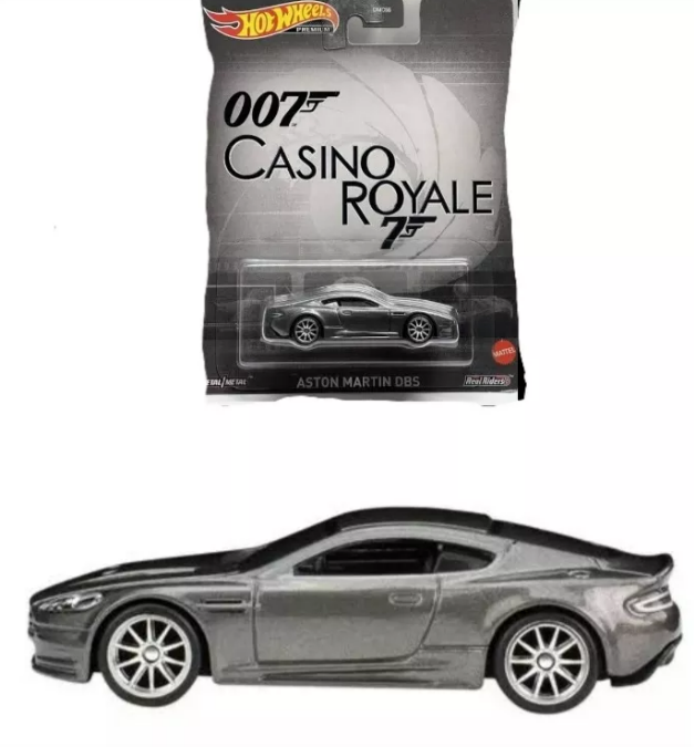 Hot Wheels Premium Casino Royale Aston Martin DBS