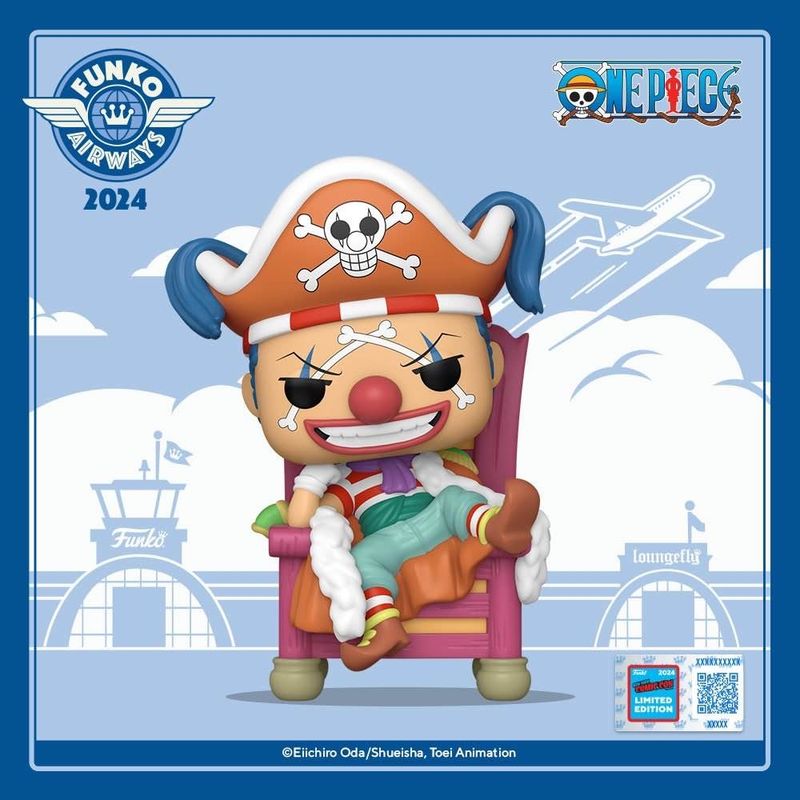 Funko Pop One Piece Buggy The Clown Exclusivo NYCC