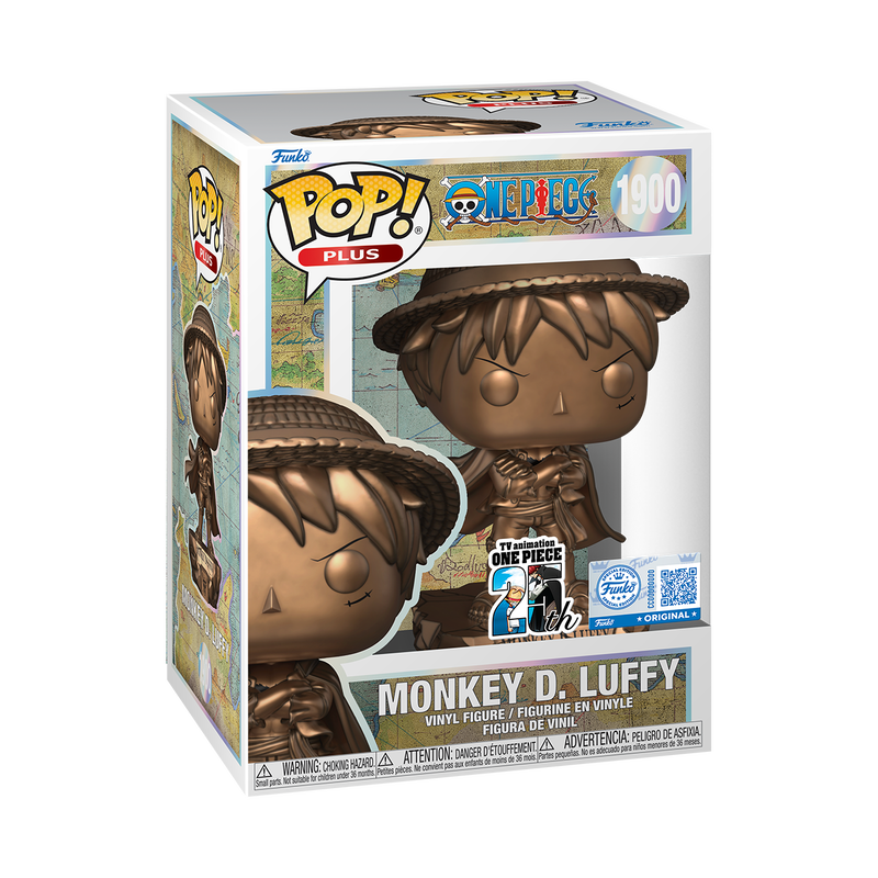 Funko Pop One Piece. 25Th Anniversary Bronze Collection Monky D. Luffy