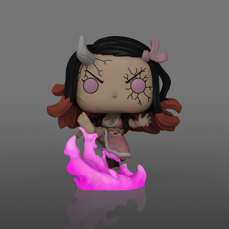 Funko Pop Plus. Demon Slayer. Nezuko Kamado (Blood Demon Art) Exclusivo de Funko Shop GITD