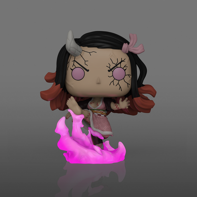 Funko Pop Plus. Demon Slayer. Nezuko Kamado (Blood Demon Art) Exclusivo de Funko Shop GITD