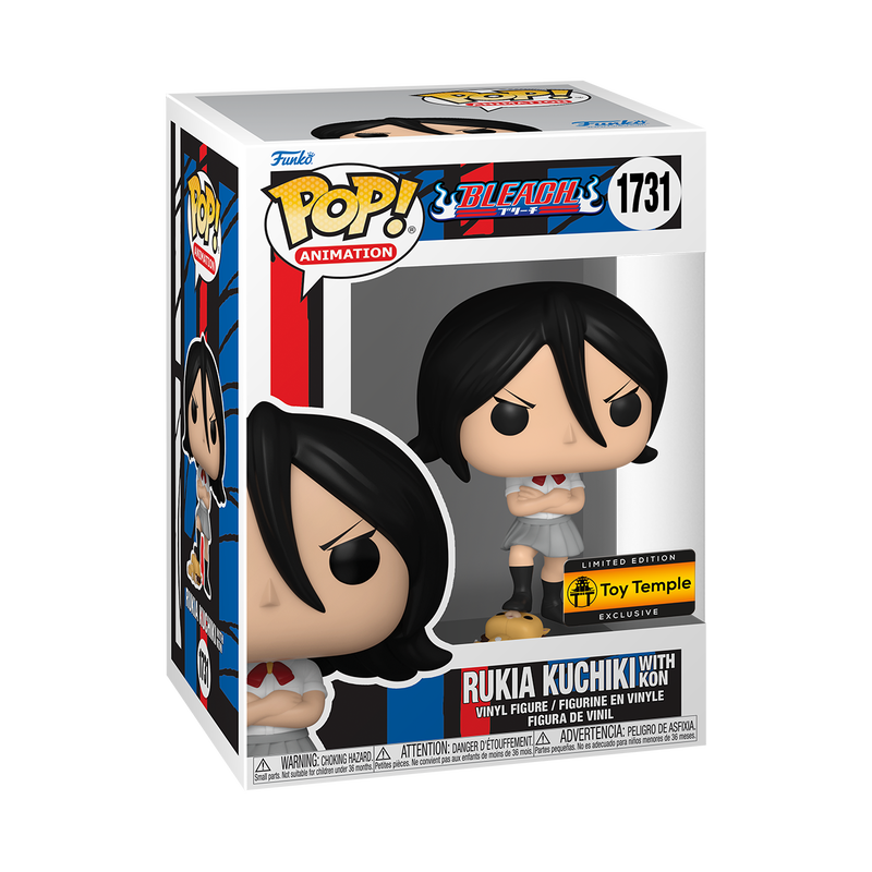 Funko Pop Bleach. Rukia Kuchiki With Kon Exclusivo de Toy Temple