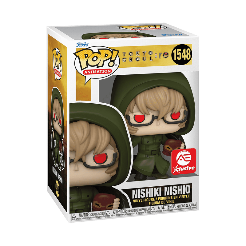 Funko Pop Tokyo Ghoul RE. Nishiki Nishio Exclusivo AE