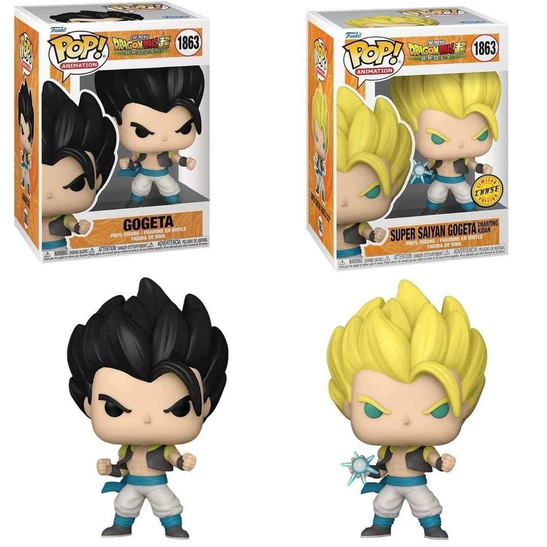 Pre-orden Funko Pop Animation Dragon Ball Super. Gogeta Bundle Chase