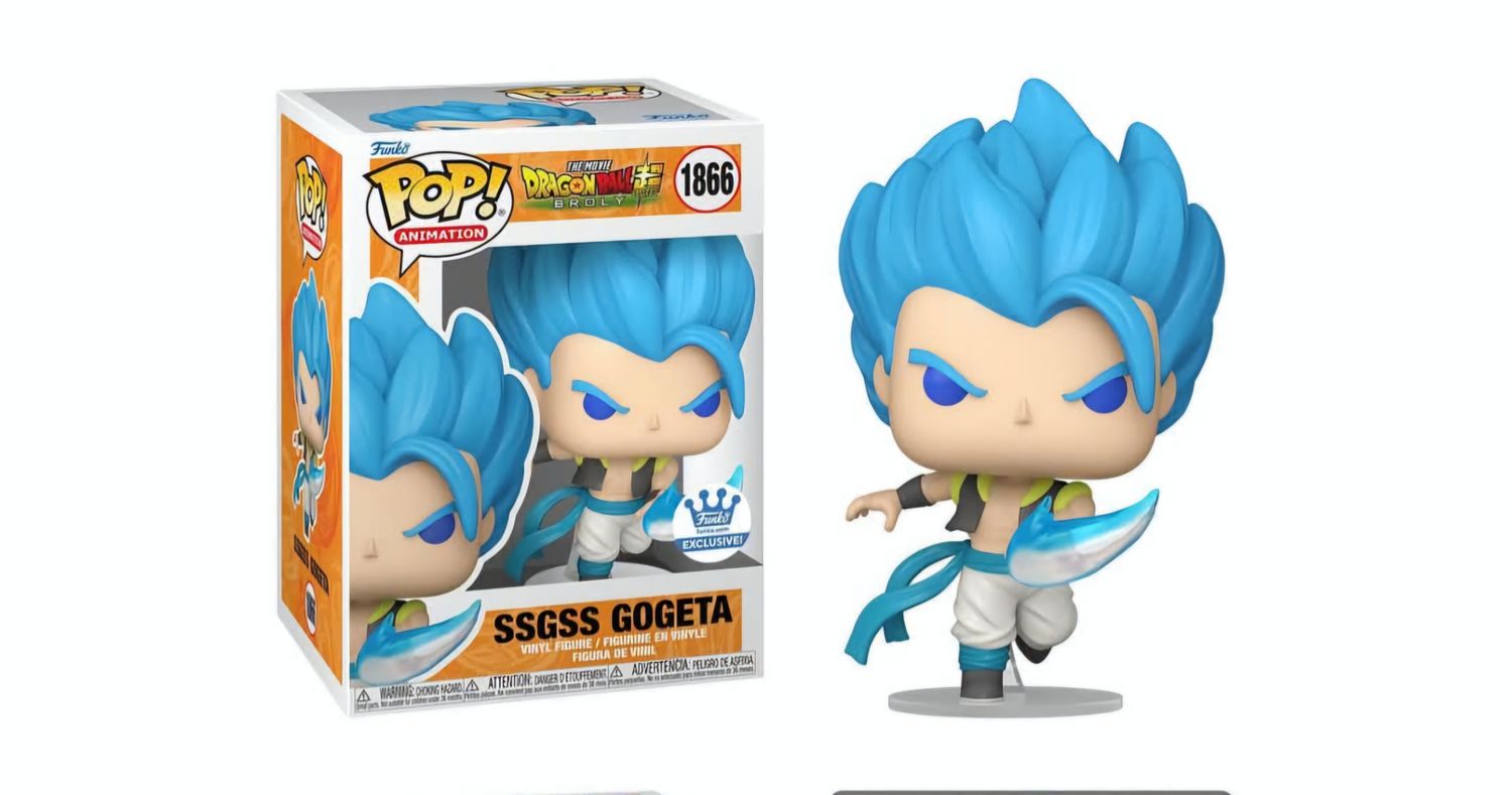 Funko Pop Animation Dragon Ball Super SSGSS Gogeta Exclusivo de Funko Shop