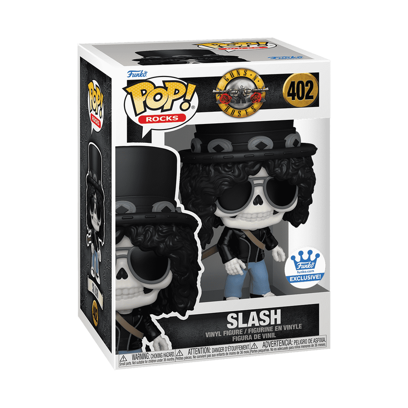 Funko Pop Rocks Slash Exclusivo de Funko Shop