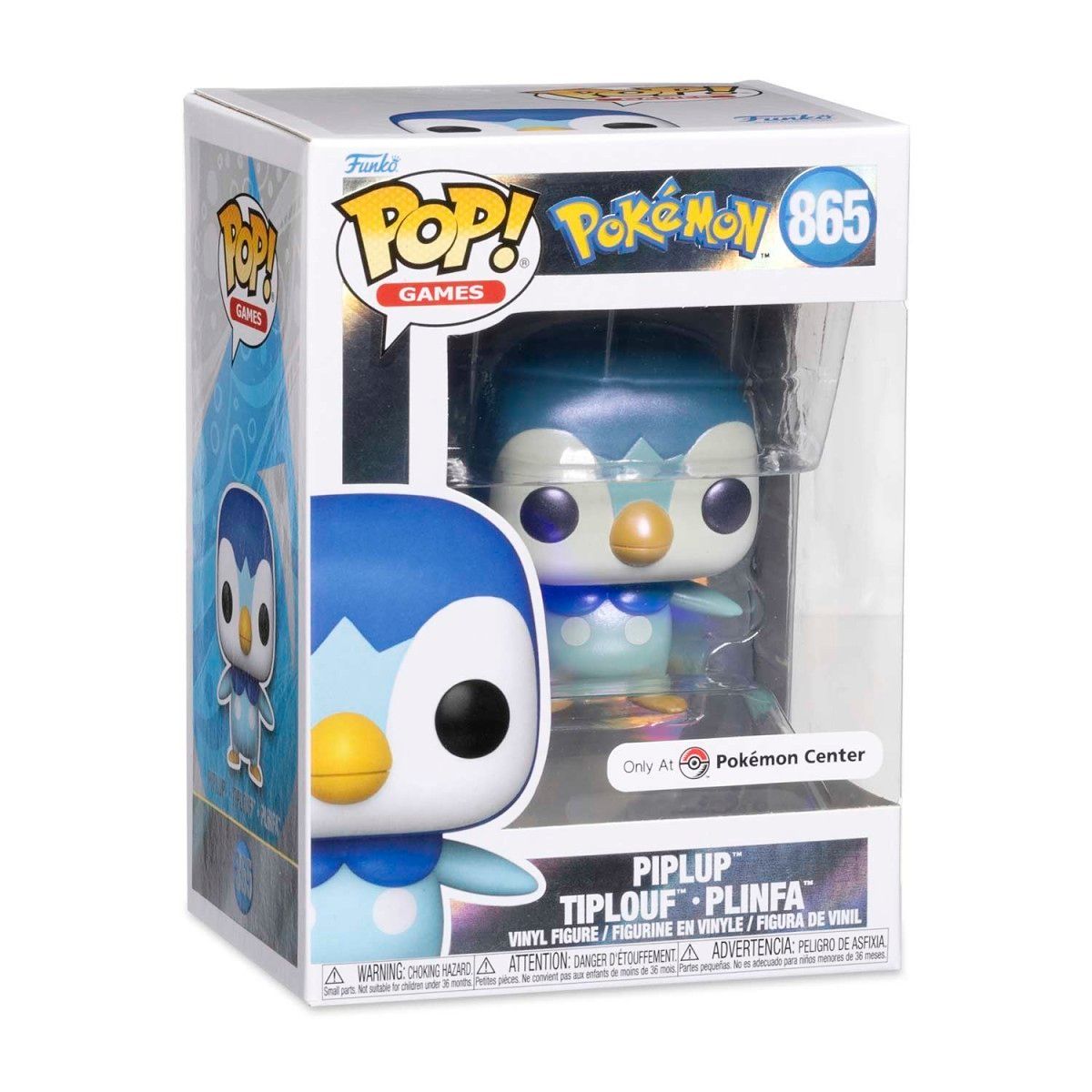 Funko Pop Piplup Exclusivo Pokemon Center