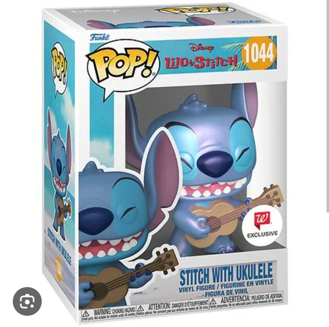 Funko Pop Stitch with Ukelele Exclusivo de Walgreens