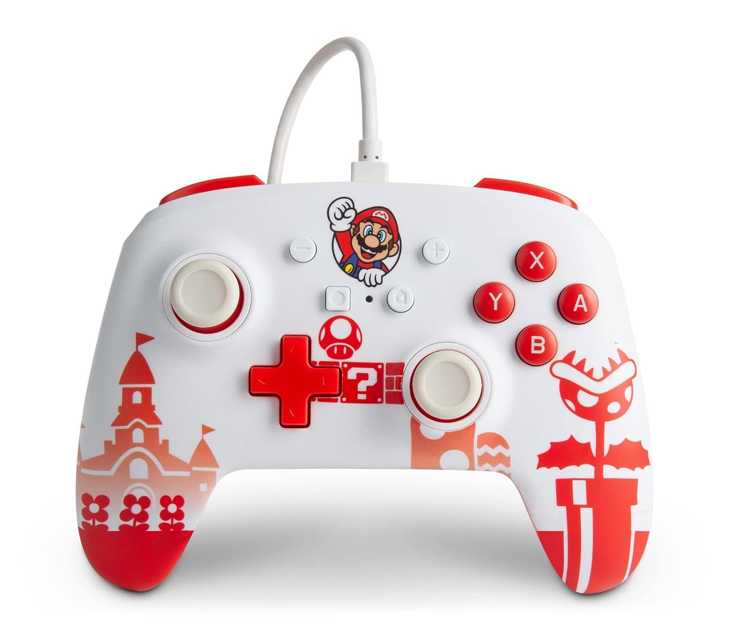 Control para Nintendo Switch Mario red/white