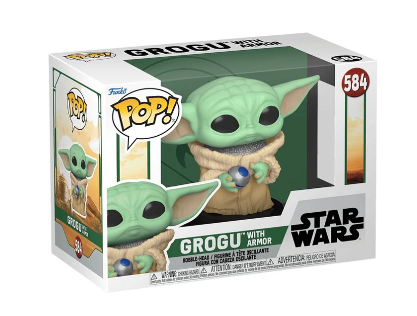 Funko Pop Grogu With Armor