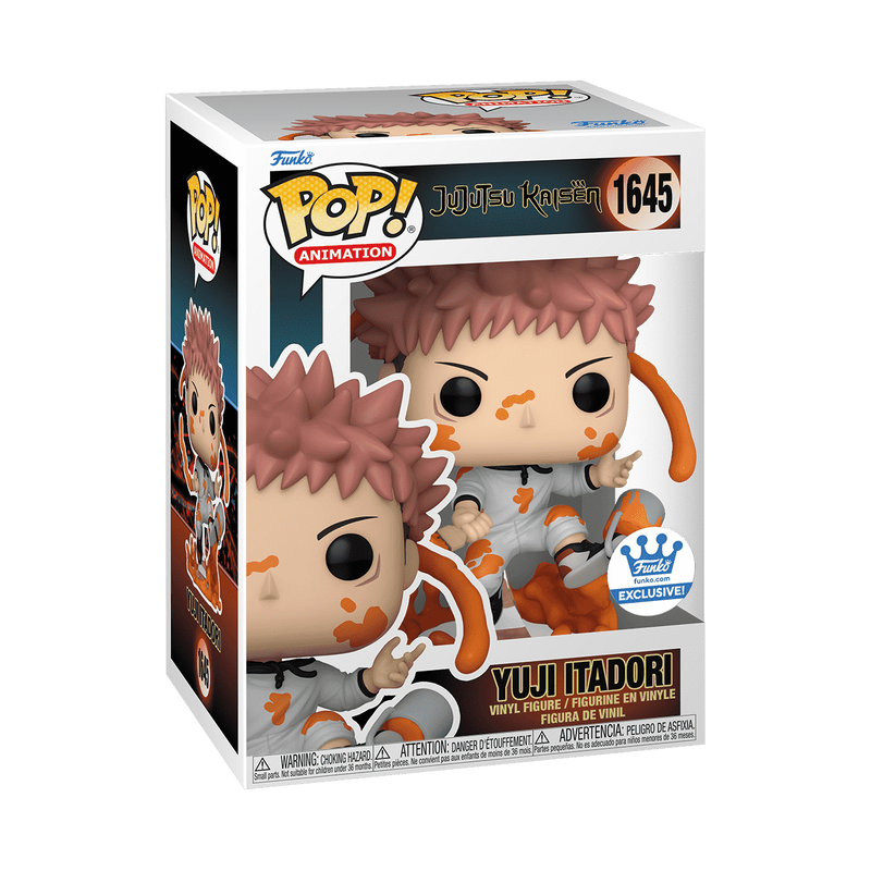 Funko Pop Jujutsu Kaisen Yuji Itadori  Exclusivo de Funko Shop