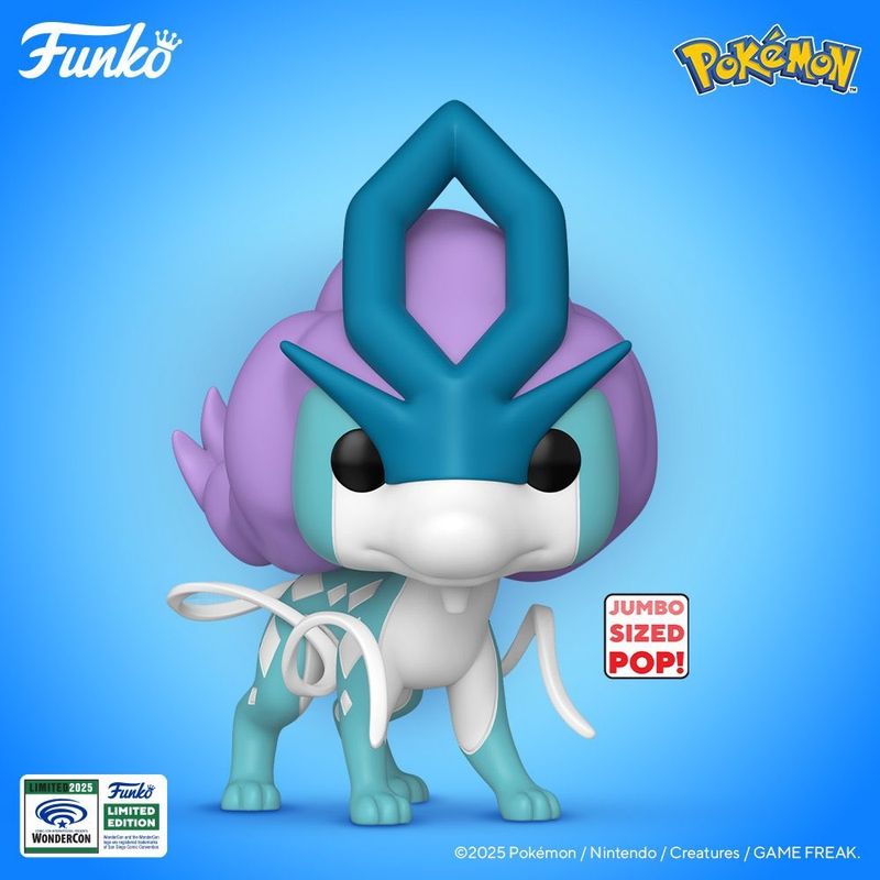 Funko Pop Jumbo Suicune WC Exclusivo