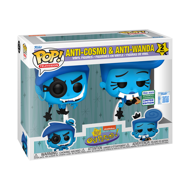 Pre-orden 2 Pack Funko Pop Anti-Cosmo &amp; Anti-Wanda WC Exclusivo