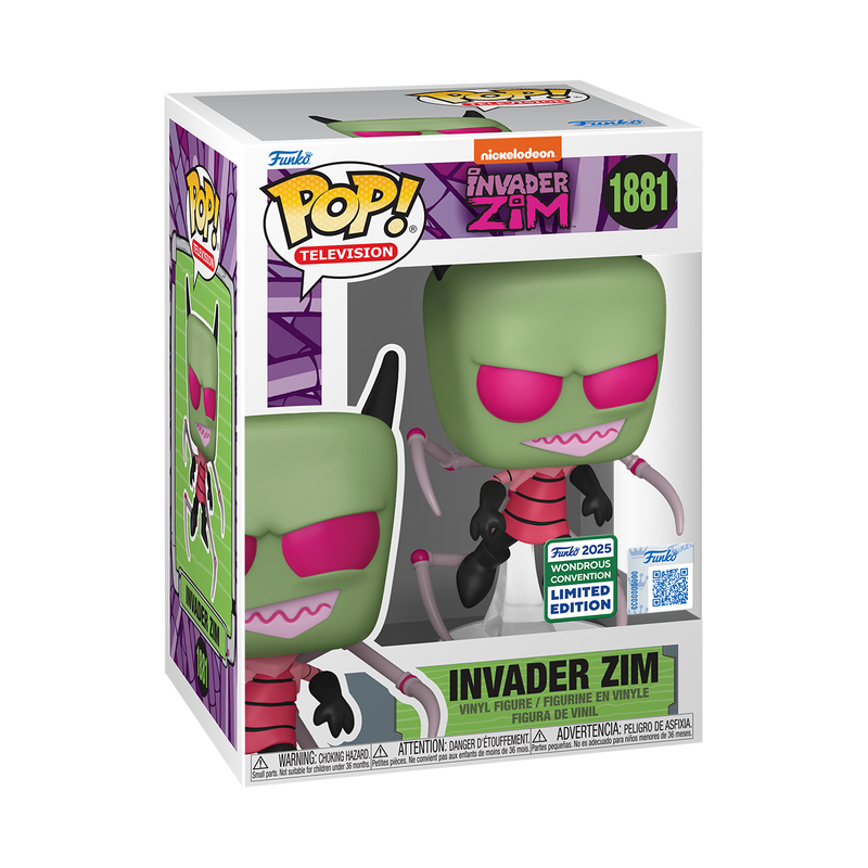 Funko Pop Invader Zim WC Exclusivo
