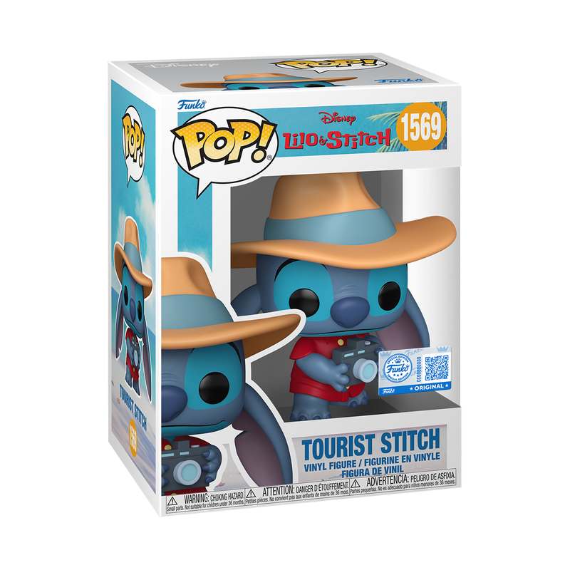 Funko Pop Tourist Stitch Exclusivo