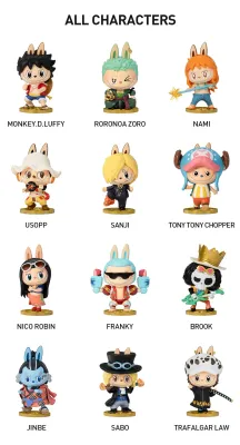 One Piece Monster Labubu Single Box
