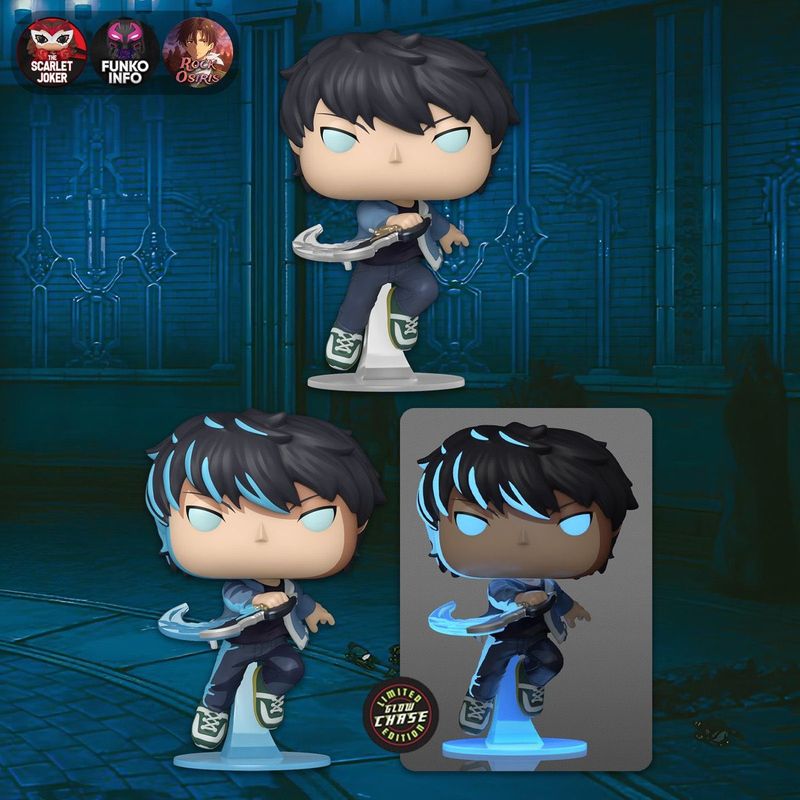 Pre-orden Funko Pop Animation Solo Leveling. Sung Jinwoo Bundle Chase