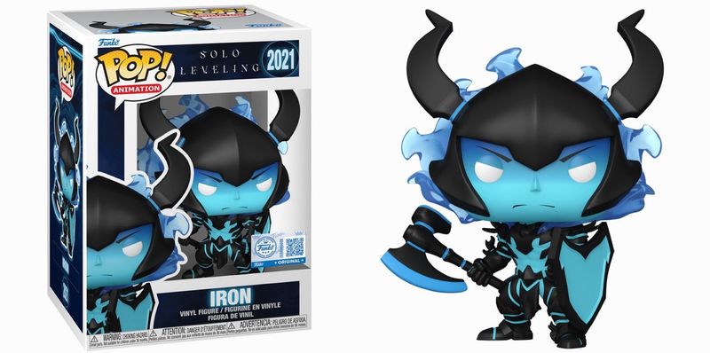 Pre-orden Funko Pop Animation Solo Leveling Iron Exclusivo de Amazon