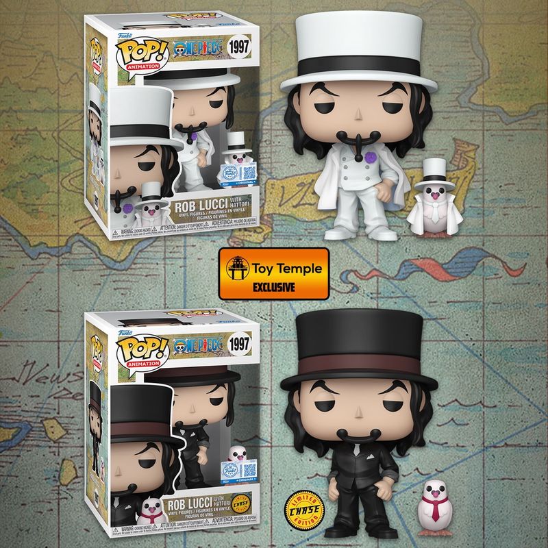 Pre-orden Funko Pop Animation Bundle Chase Rob Lucci Exclusivo Toy Temple 