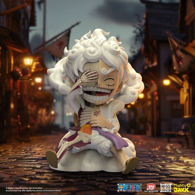 One Piece Mighty Jaxx XXRAY Gear 5 Luffy Exclusivo de HotTopic