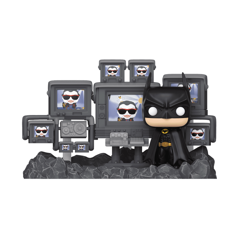 Funko Pop Moment Batman in Batcave
