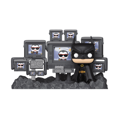 Funko Pop Moment Batman in Batcave