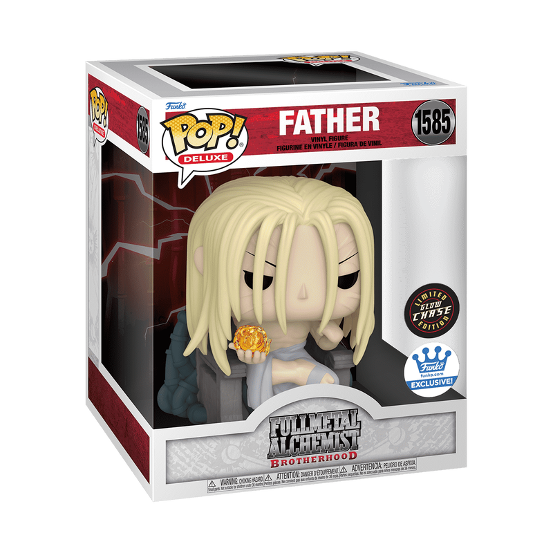 Funko Pop Deluxe Animation FullMetal Father Bundle Chase Exclusivo de Funko Shop