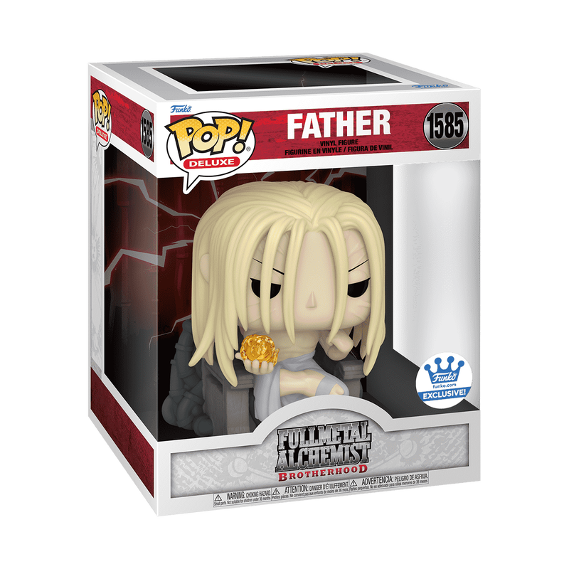 Funko Pop Deluxe Fullmetal. Father Exclusivo de Funko Shop