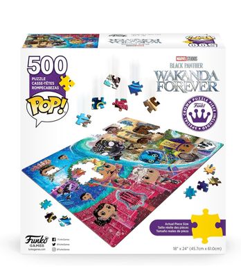 Funko Pop Puzzle. Wakanda Forever 500 piezas