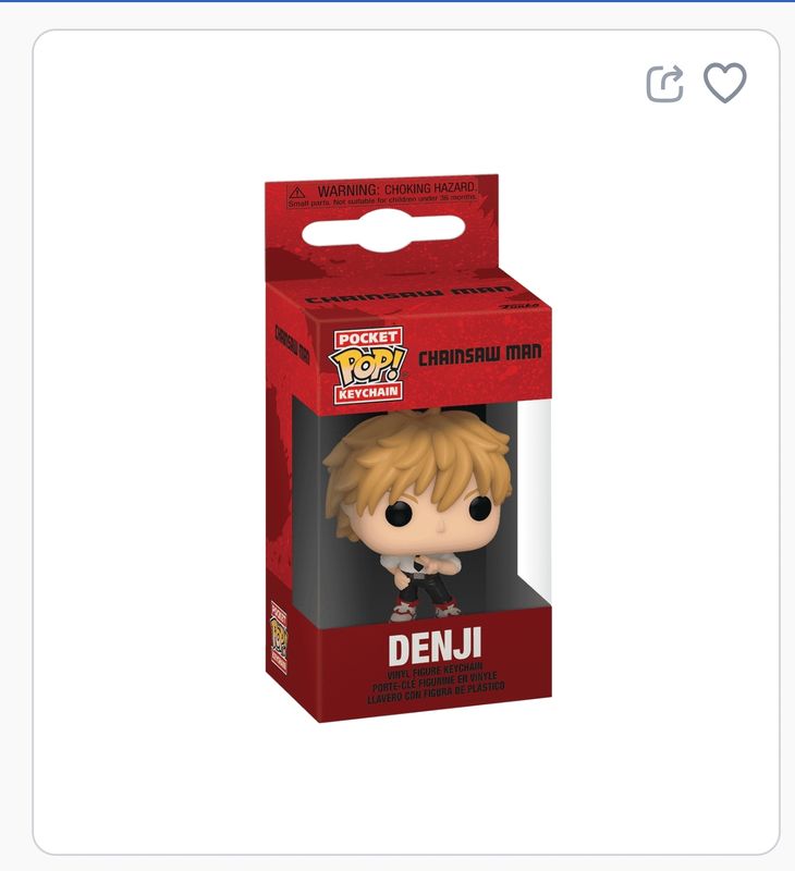 Funko Pocket Pop Keychain Denji