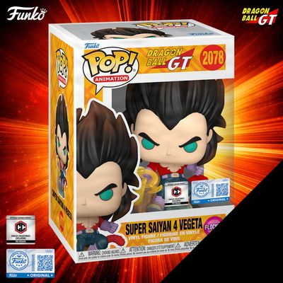 Pre-orden Funko Pop Animation Dragon Ball GT Super Saiyan 4 Vegeta Exclusivo Chalice Collectibles