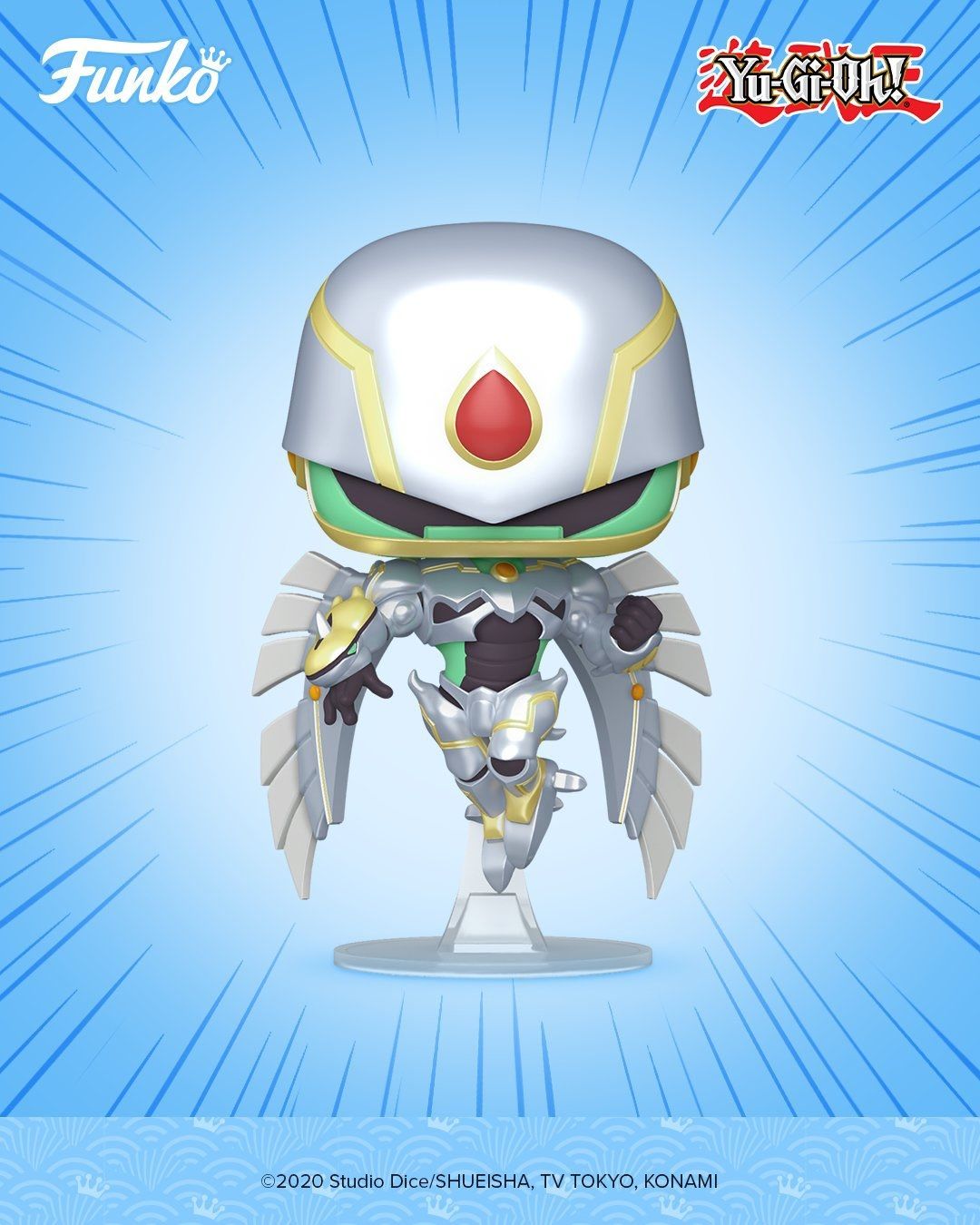 Pre-orden Funko Pop Elemental Hero Shining Flaming Flare Wingman Exclusivo AX