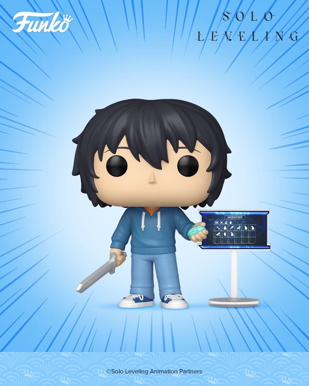Pre-orden Funko Pop Sung Jinwoo (E-Rank) Exclusivo AX